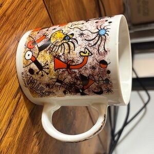 Chaleur masters collection coffee mug featuring Joan Miro artwork!